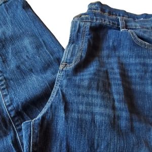 Old Navy The Flirt Jeans NWOT Blue Denim Fitted Leg Plus Size 18